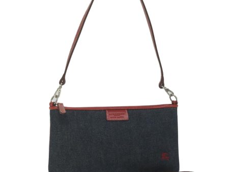 BURBERRY Blue Label Shoulder Bag Denim NavyNew hk952 Online now