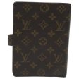 LOUIS VUITTON Monogram Agenda MM Day Planner Cover R20105  95220 Online now