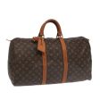 LOUIS VUITTON Monogram Keepall 50 Boston Bag M41426  95626 Sale