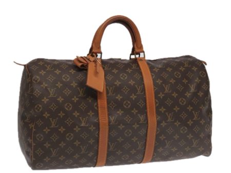 LOUIS VUITTON Monogram Keepall 50 Boston Bag M41426  95626 Sale