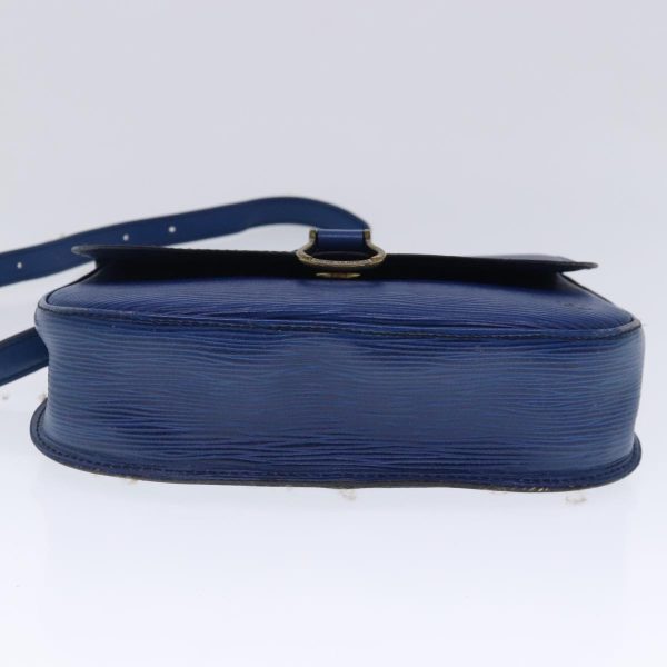 LOUIS VUITTON Epi Saint Cloud GM Shoulder Bag Toledo Blue M52195  ar12562 Discount