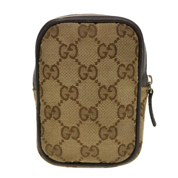 GUCCI GG Canvas Cigarette Case Beige 115249 tb636 Sale