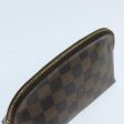 LOUIS VUITTON Damier Ebene Pochette Cosmetic PM Pouch N47516  yk15531 For Discount