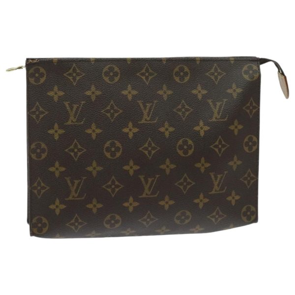 LOUIS VUITTON Monogram Poche Toilette 26 Pouch M47542  95945 Fashion