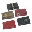 GUCCI GG Canvas Key Case Leather 5Set Beige Black pink bs11213 on Sale