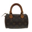 LOUIS VUITTON Monogram Mini Speedy Hand Bag M41534  94166 For Sale