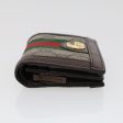 GUCCI GG Canvas Web Sherry Line Ofidia Wallet Beige Red Green 523155 yk7191 Fashion