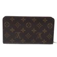 LOUIS VUITTON Monogram Porte Monnaie Zip Long Wallet M61727  bs18704 Online Sale