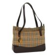 BURBERRY Nova Check Shoulder Bag Canvas Beige BrownNew hk811 Online Hot Sale