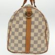 LOUIS VUITTON Damier Azur Speedy Bandouliere 30 Hand Bag 2way N41052 Auth 96037 on Sale