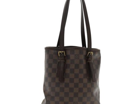 LOUIS VUITTON Damier Ebene Marais Shoulder Bag N42240  95221 Sale