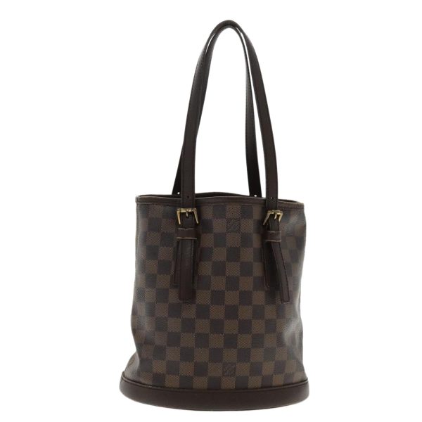 LOUIS VUITTON Damier Ebene Marais Shoulder Bag N42240  95221 Sale