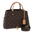 LOUIS VUITTON Monogram Montaigne BB Hand Bag 2Way M41055  94643A Hot on Sale