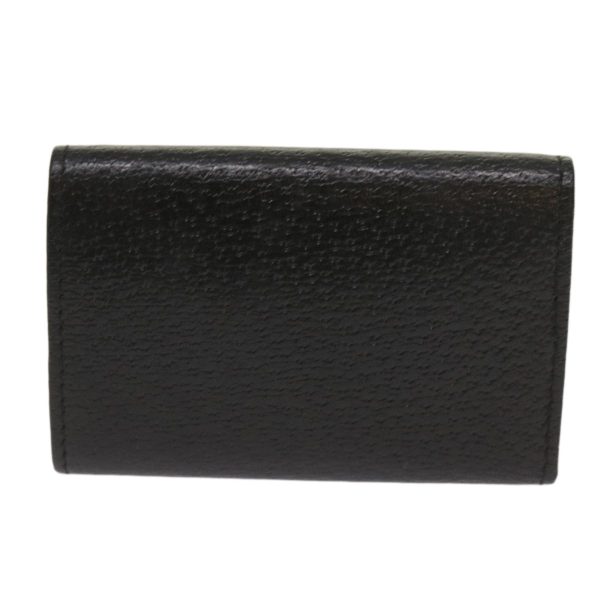 GUCCI Key Case Leather Black bs11936 Sale