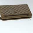 GUCCI GG Canvas Clutch Bag PVC Leather Beige 54833 on Sale