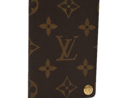 LOUIS VUITTON Monogram Porte Cartes Credit Pression Case M60937  94111 Discount