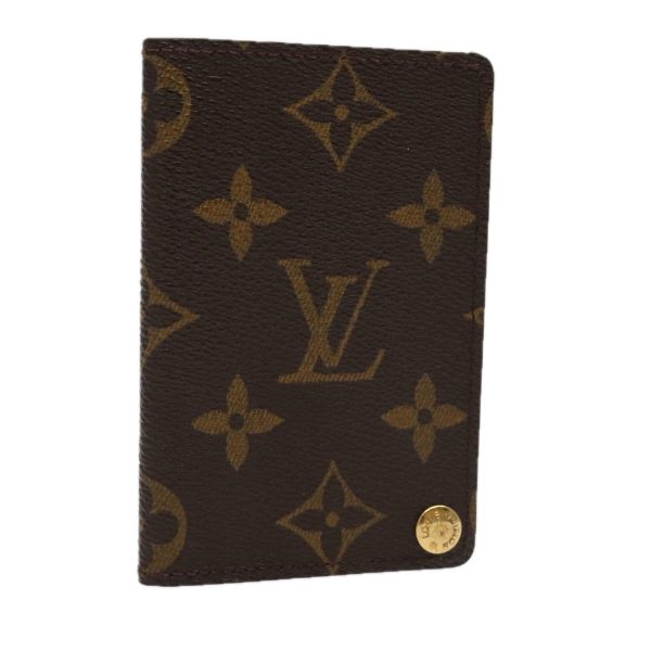 LOUIS VUITTON Monogram Porte Cartes Credit Pression Case M60937  94111 Discount