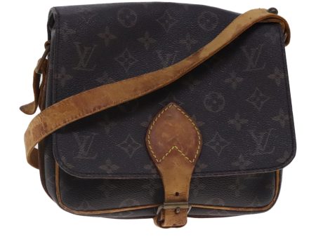 LOUIS VUITTON Monogram Cartouchiere MM Shoulder Bag M51253  bs18875 For Sale