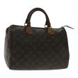 LOUIS VUITTON Monogram Speedy 30 Hand Bag M41526  94336 For Sale