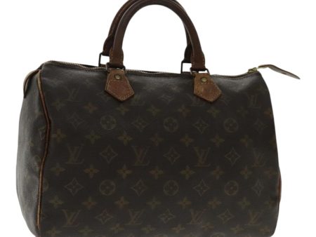 LOUIS VUITTON Monogram Speedy 30 Hand Bag M41526  94336 For Sale