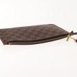 LOUIS VUITTON Damier Ebene Neverfull MM Pouch Accessory Pouch  94332 Online