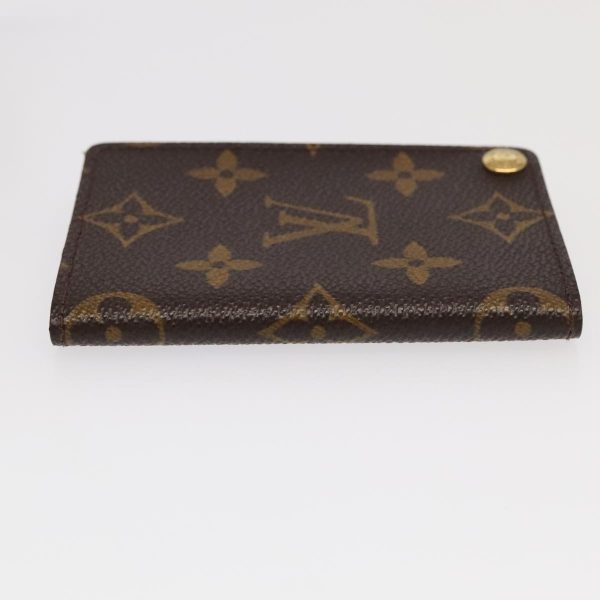 LOUIS VUITTON Monogram Porte Cartes Credit Pression Case M60937  94111 Discount