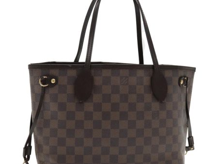 LOUIS VUITTON Damier Ebene Neverfull PM Tote Bag N51109  yk15644 Hot on Sale