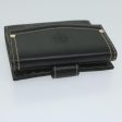 GUCCI Wallet Leather Black 141402 bs10364 on Sale