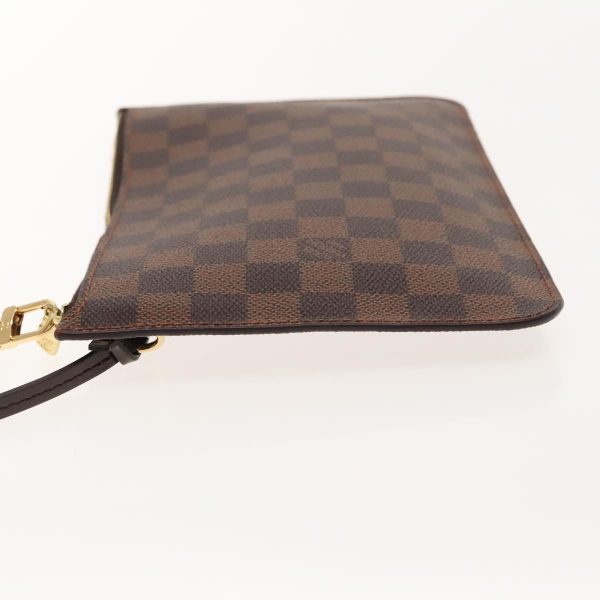 LOUIS VUITTON Damier Ebene Neverfull MM Pouch Accessory Pouch  94332 Online