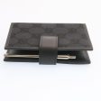 GUCCI GG Canvas Mini Notebook Cover Ballpoint Pen Black ds051 For Sale