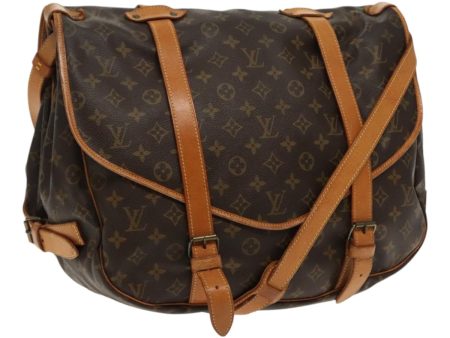 LOUIS VUITTON Monogram Saumur 43 Shoulder Bag M42252  93136 Hot on Sale