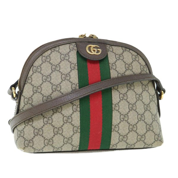 GUCCI GG Ophidia Web Sherry Line Shoulder Bag Beige Red Green 499621 am5421 For Cheap