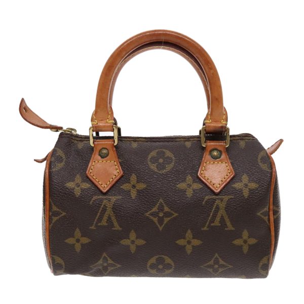 LOUIS VUITTON Monogram Mini Speedy Hand Bag M41534  95492 Discount