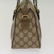 GUCCI GG Canvas Web Sherry Line Boston Bag Beige Red 39•02•040 52018 Online now