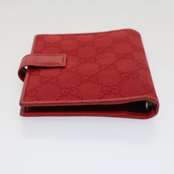 GUCCI GG Canvas Mini Day Planner Cover Red 031.2031.1014 am4916 Online Sale