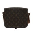 LOUIS VUITTON Monogram Cartouchiere MM Shoulder Bag M51253  yk15467 Hot on Sale