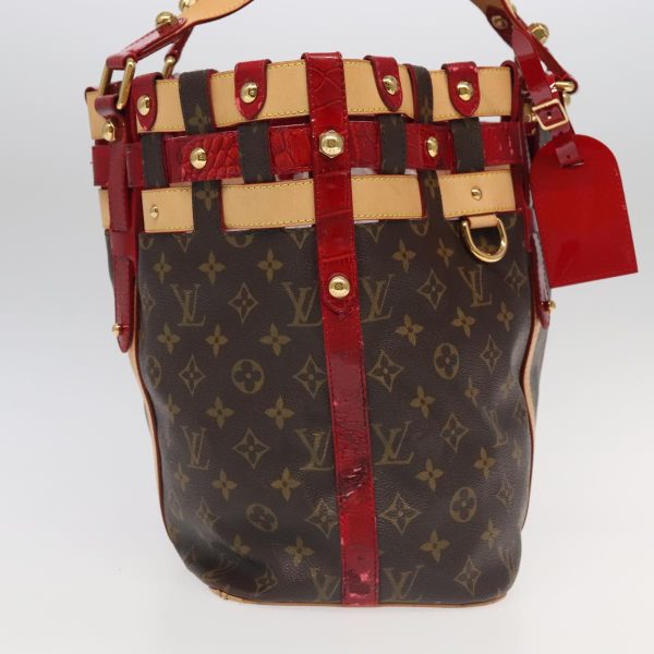 LOUIS VUITTON Monogram Ruby Salina MM Tote Bag Red M95611  bs18075 Sale