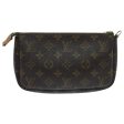 LOUIS VUITTON Monogram Pochette Accessoires Pouch M51980  95203 Online now