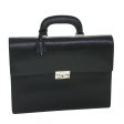 GUCCI Briefcase Leather Black am4997 Hot on Sale