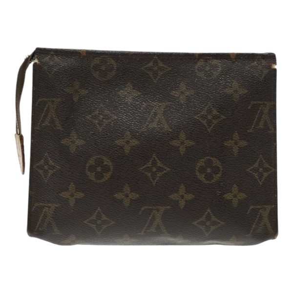 LOUIS VUITTON Monogram Poche Toilette 19 Pouch M47544  95050 Hot on Sale