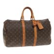 LOUIS VUITTON Monogram Keepall 45 Boston Bag M41428  94592 Cheap