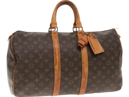 LOUIS VUITTON Monogram Keepall 45 Boston Bag M41428  94592 Cheap