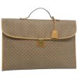 GUCCI Micro GG Canvas Business Bag PVC Leather Beige bs7876 Discount