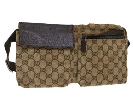 GUCCI GG Canvas Waist bag Beige 28566 rd4932 Sale