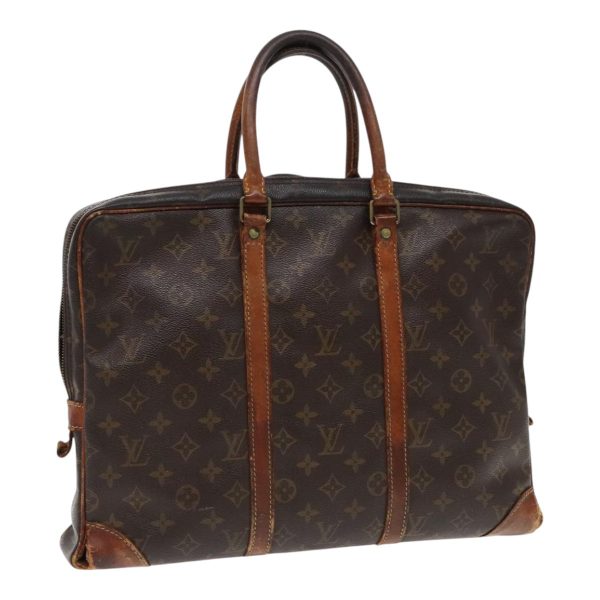 LOUIS VUITTON Monogram Porte Documents Voyage Business Bag M53361 Auth 95087 Cheap