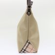 BURBERRY Nova Check Blue Label Shoulder Bag Nylon Beige BrownNew yb292 Sale