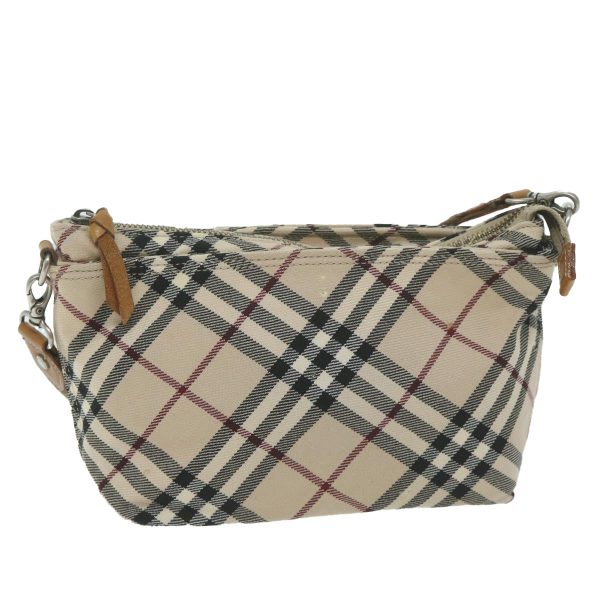 BURBERRY Nova Check Blue Label Shoulder Bag Canvas BeigeNew 64634 Cheap