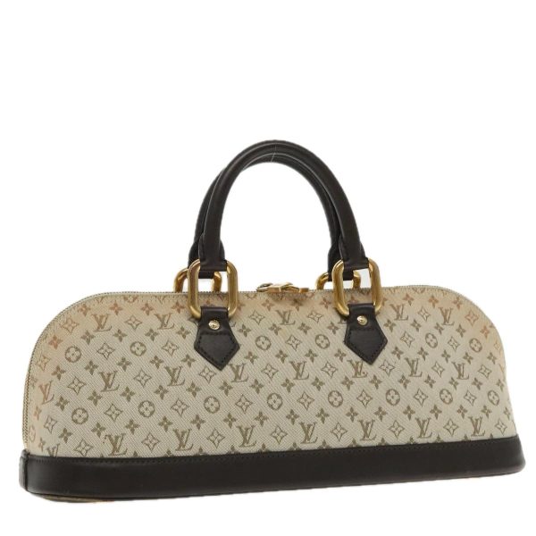 LOUIS VUITTON Monogram Mini Alma Ron Hand Bag Khaki M92206  95862 For Sale