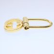 GUCCI Interlocking Key Ring metal Gold Tone ac2581 Hot on Sale