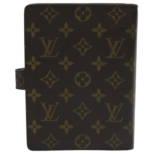 LOUIS VUITTON Monogram Agenda MM Day Planner Cover R20105  94372 For Sale